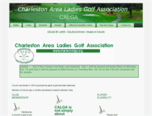 Tablet Screenshot of charlestonlga.org